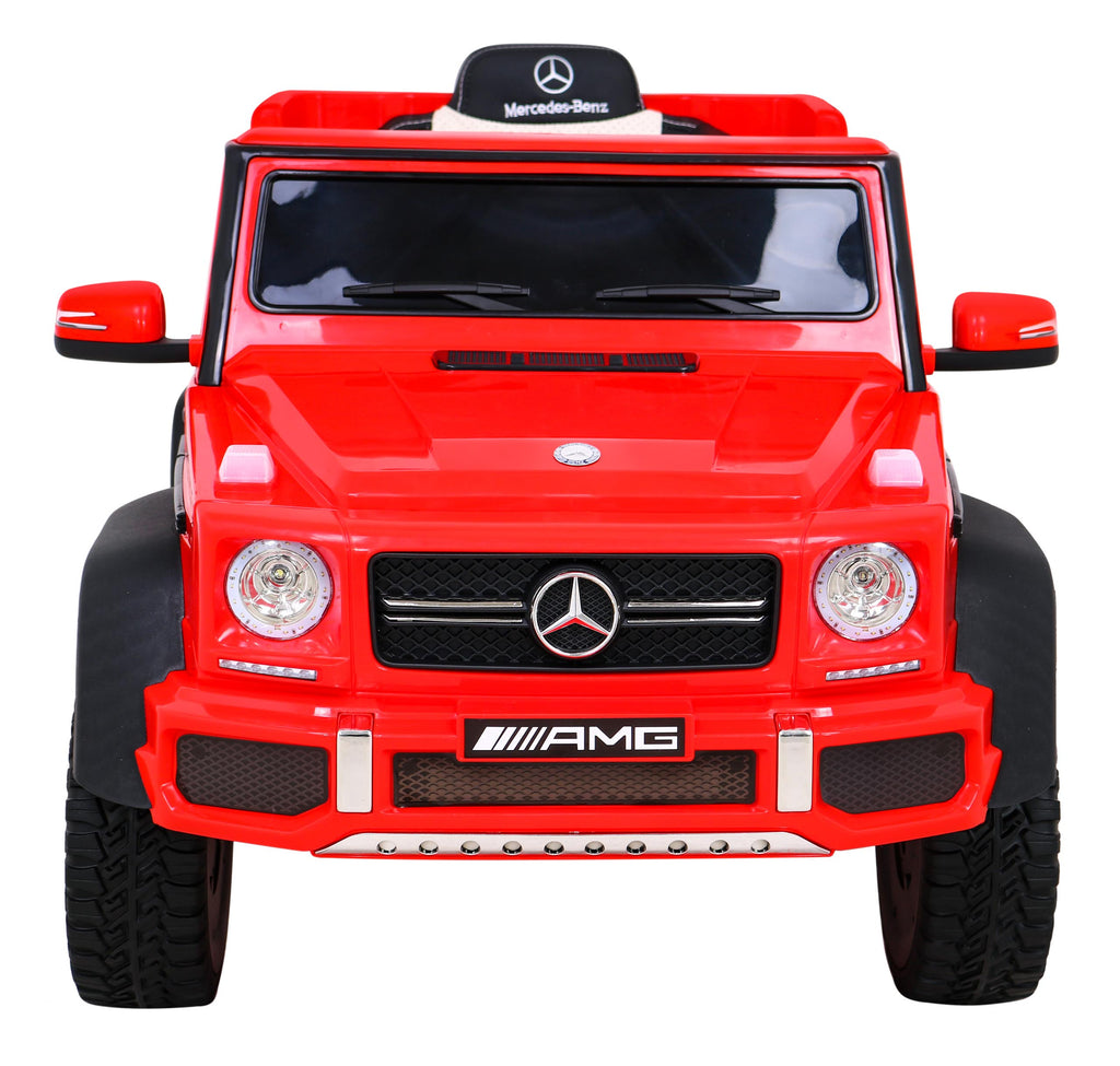 Pojazd Mercedes G63 6x6 AMG Czerwony