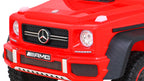 Pojazd Mercedes G63 6x6 AMG Czerwony