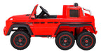 Pojazd Mercedes G63 6x6 AMG Czerwony