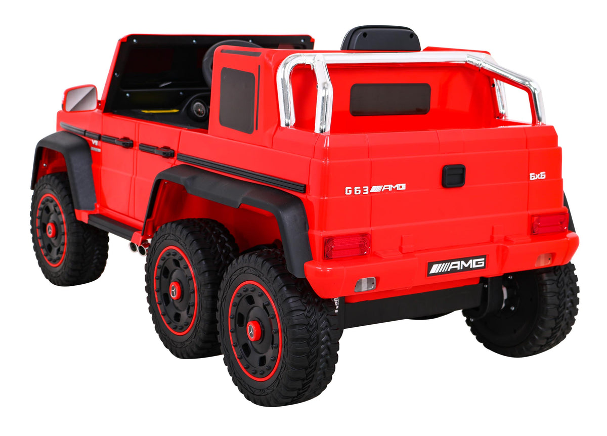 Pojazd Mercedes G63 6x6 AMG Czerwony