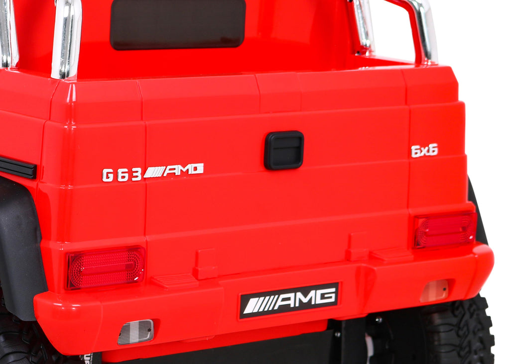 Pojazd Mercedes G63 6x6 AMG Czerwony