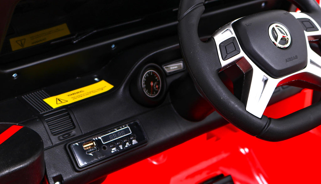 Elektrické autíčko Pojazd Mercedes G63 6x6 AMG Czerwony