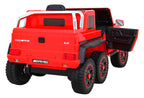 Pojazd Mercedes G63 6x6 AMG Czerwony