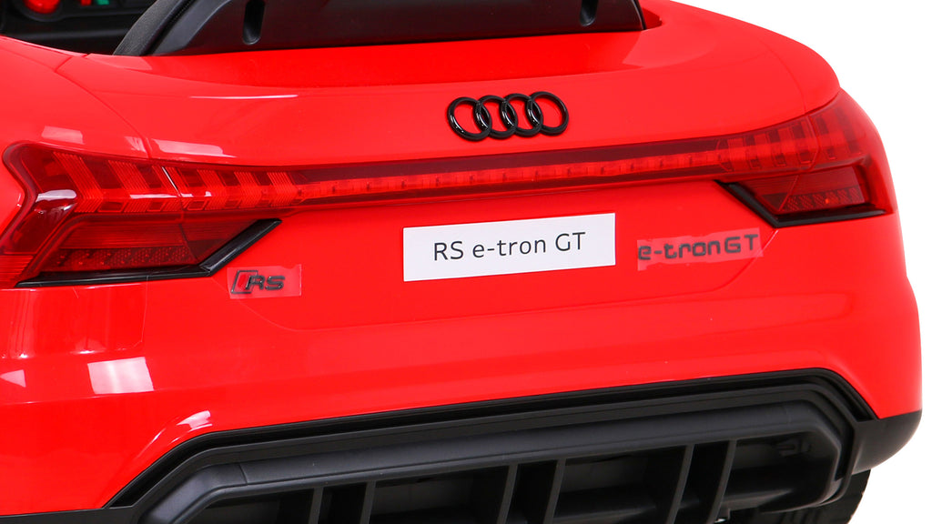 Elektrické autíčko Audi RS e-tron GT 12 V – červené