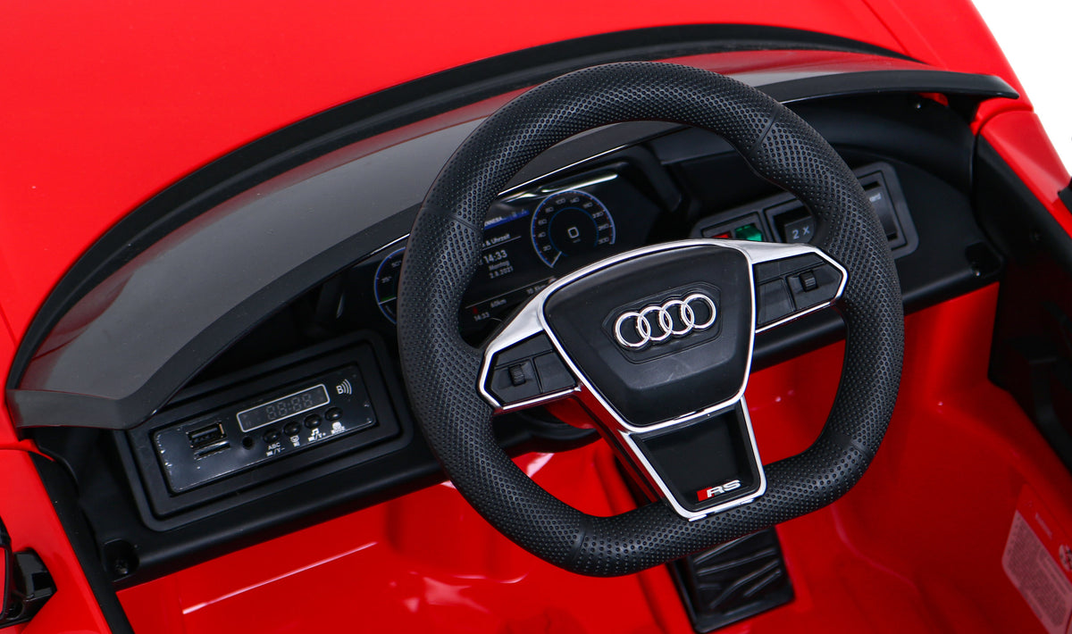Elektrické autíčko Audi RS e-tron GT 12 V – červené