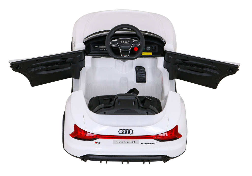 Elektrické autíčko Audi RS e-tron GT 12 V – biele