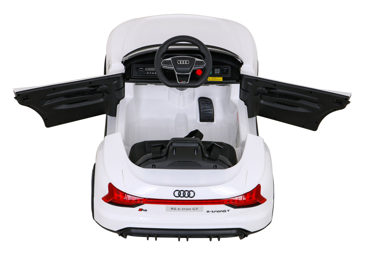 Elektrické autíčko Audi RS e-tron GT 12 V – biele