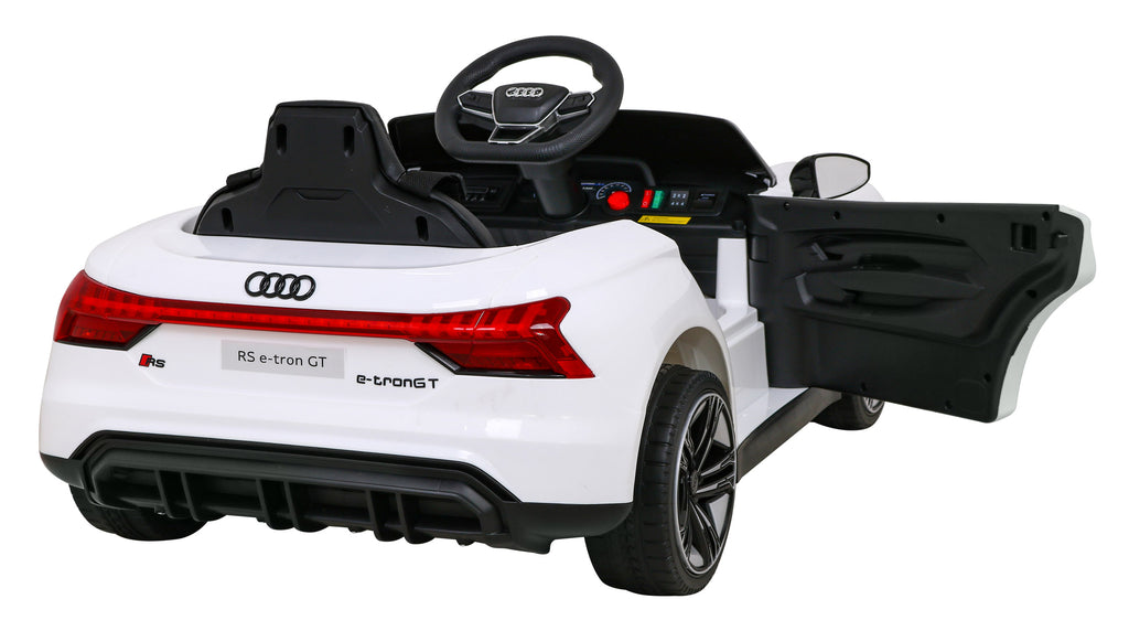 Elektrické autíčko Audi RS e-tron GT 12 V – biele