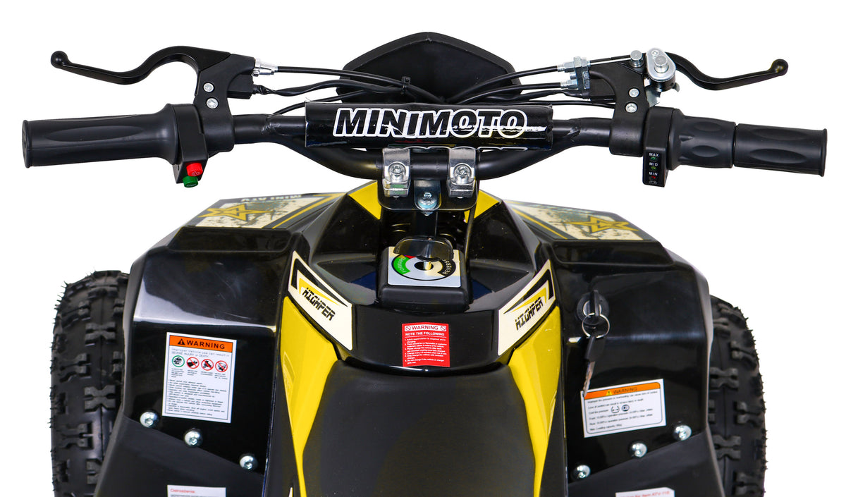 Quad E-STAR vehicle Yellow