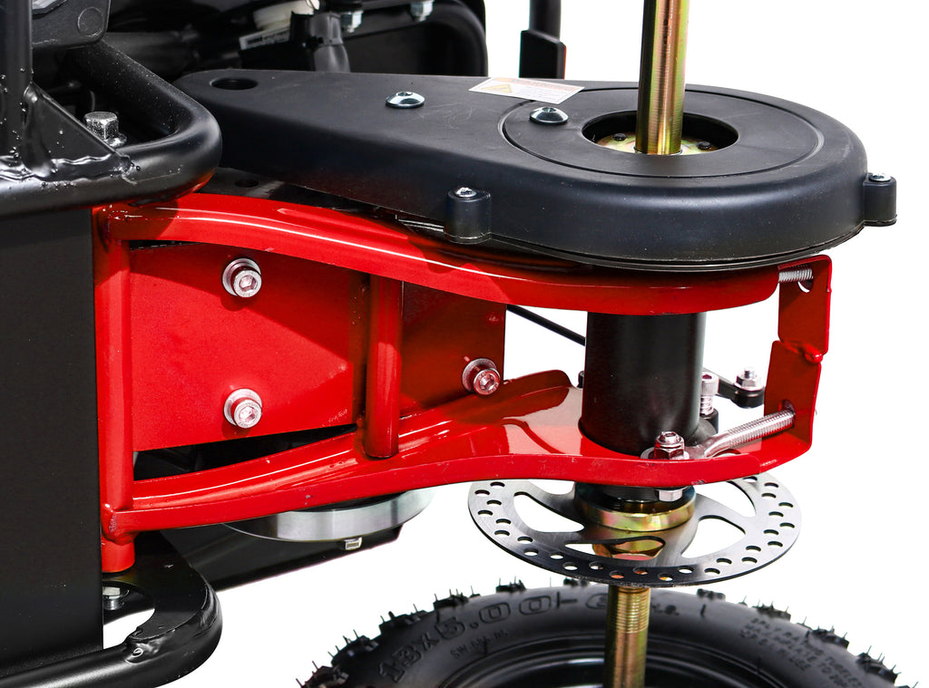 Quad E-STAR vehicle Red
