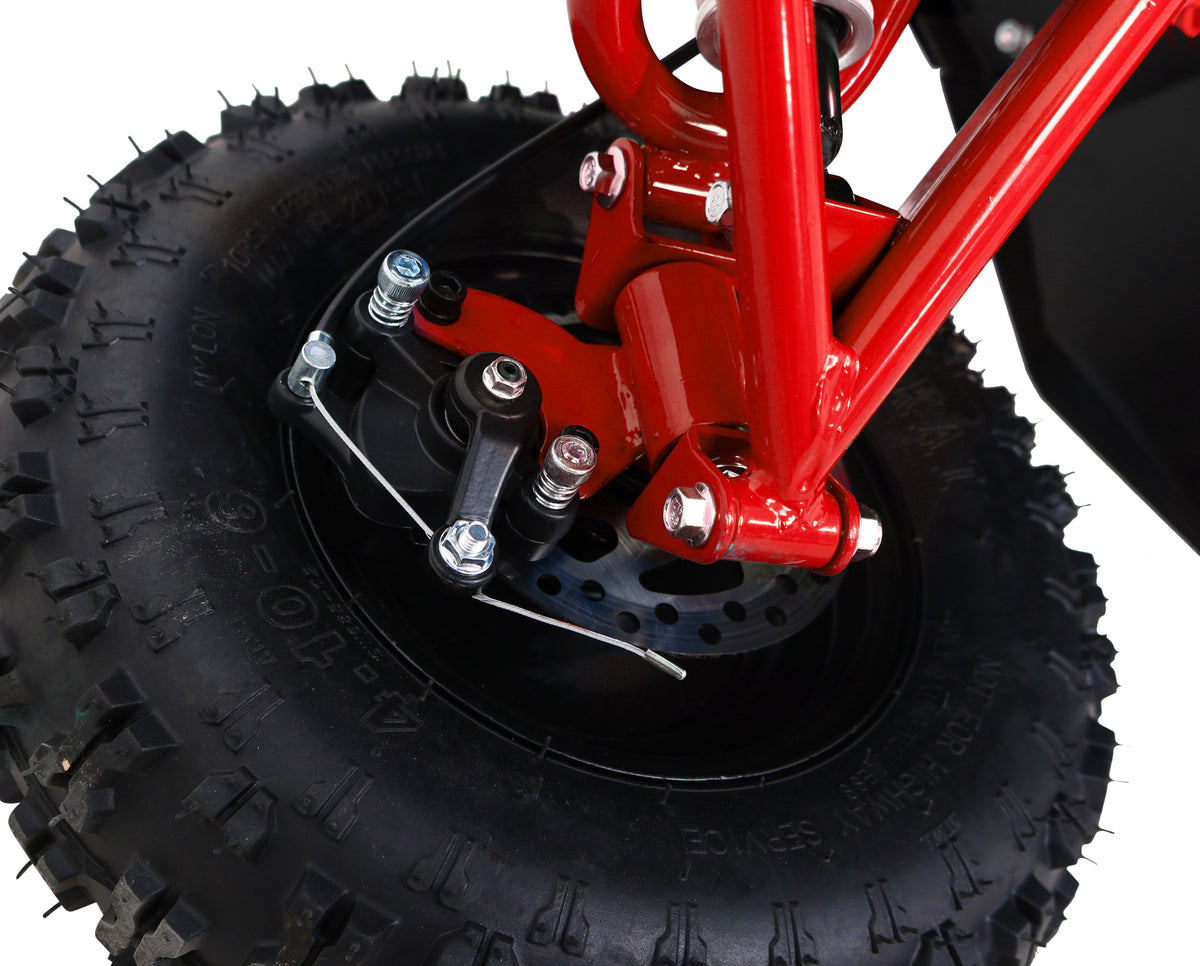 Quad E-STAR vehicle Red