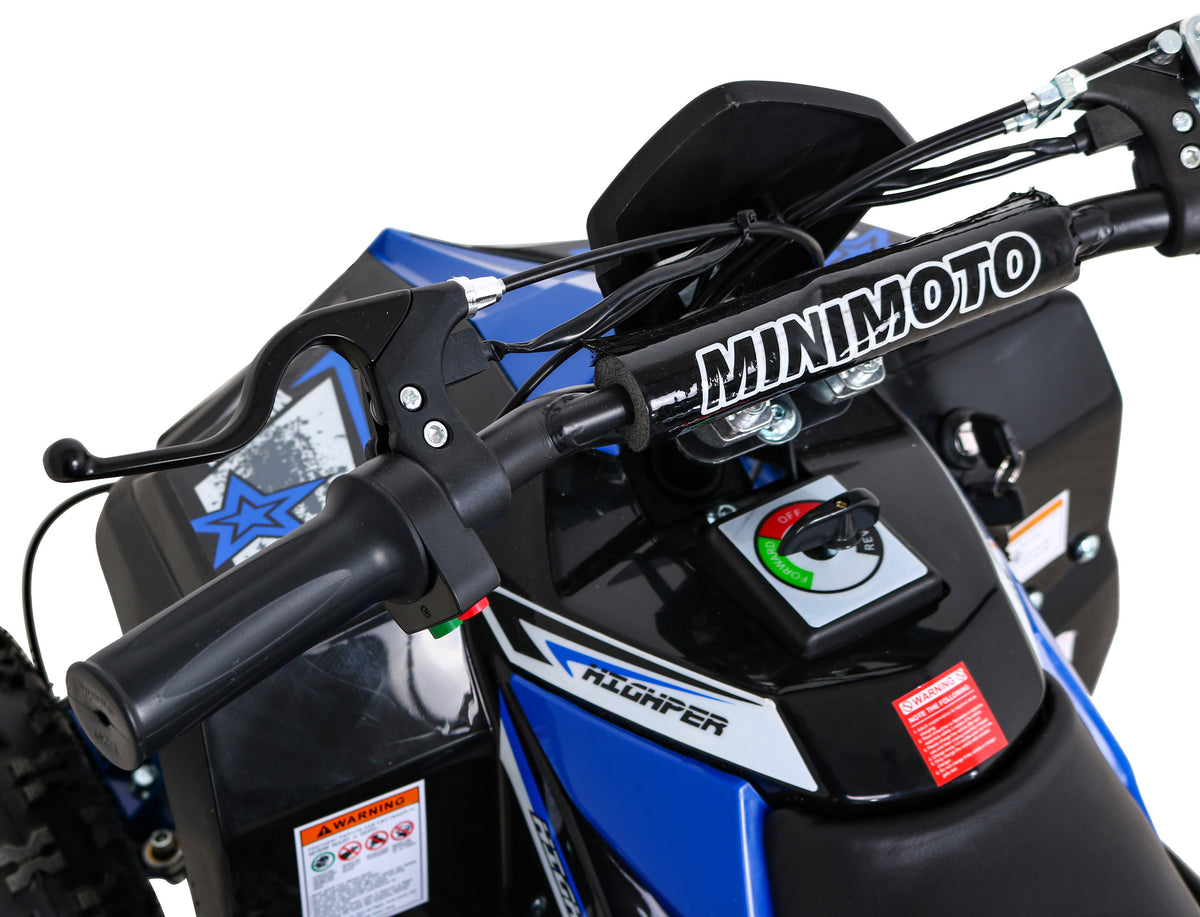 Quad E-STAR vehicle Blue