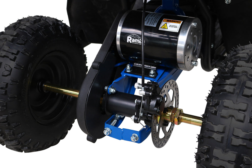 Quad E-STAR vehicle Blue