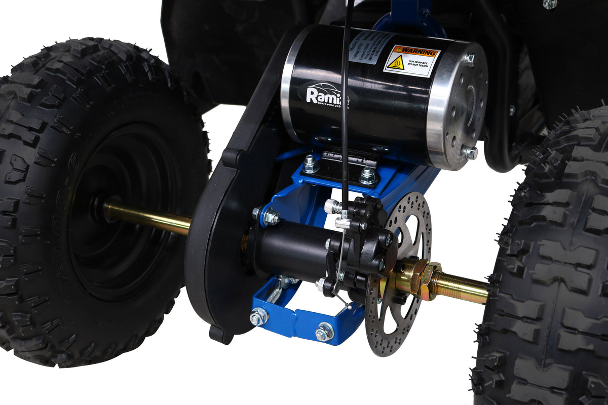 Quad E-STAR vehicle Blue
