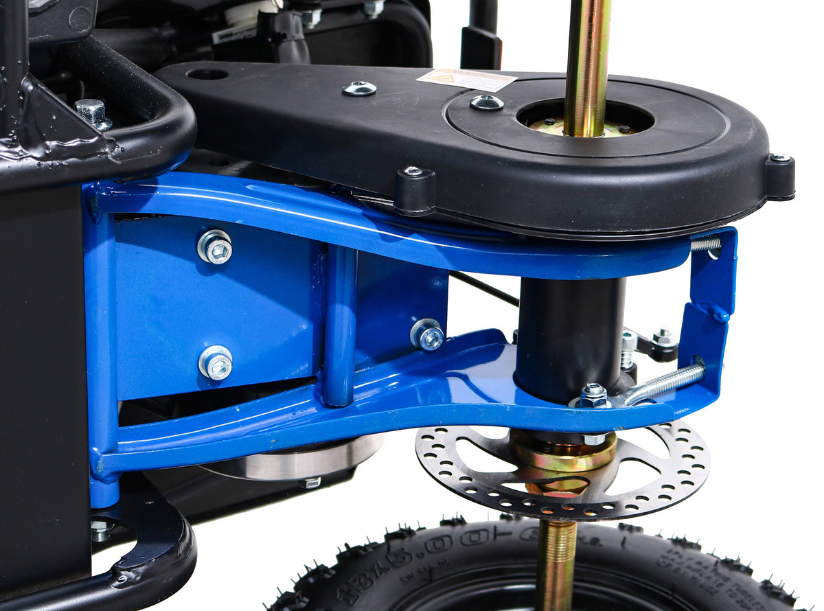 Quad E-STAR vehicle Blue