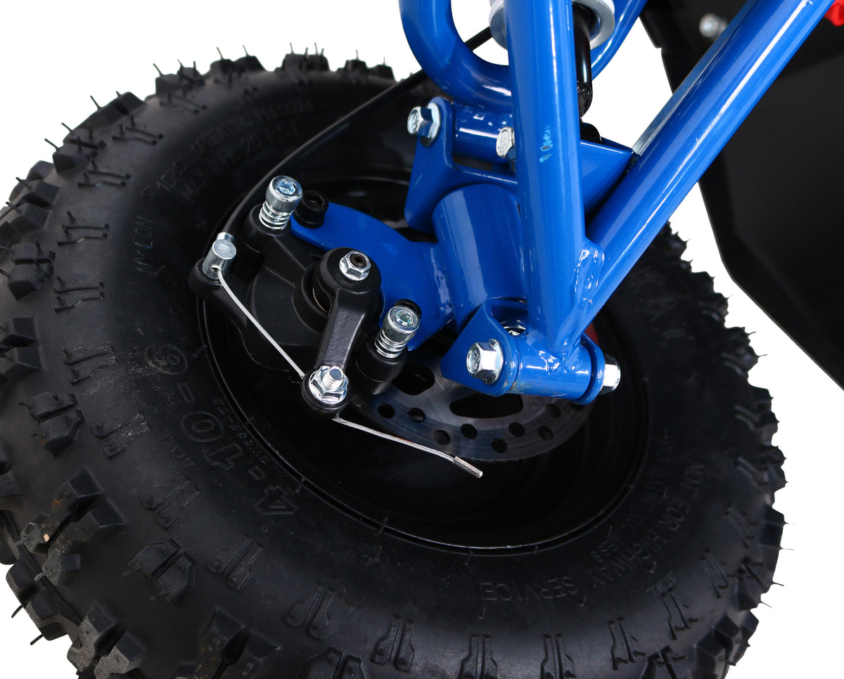 Quad E-STAR vehicle Blue