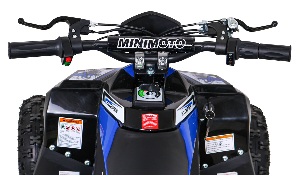 Quad E-STAR vehicle Blue