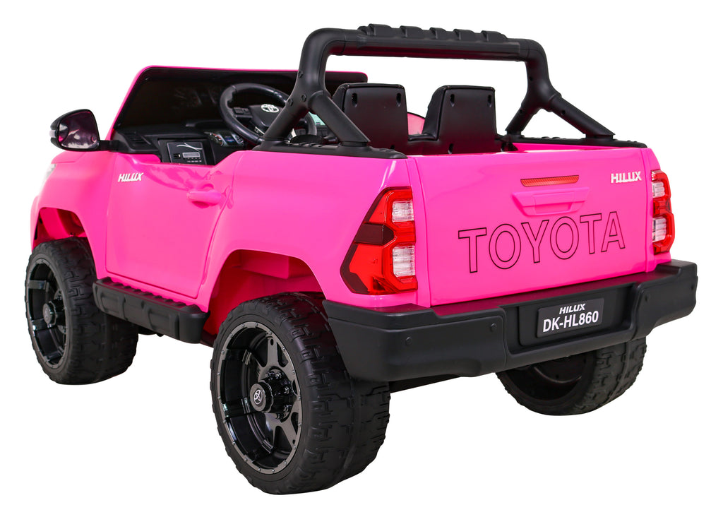 Elektrické autíčko Toyota Hilux ružová