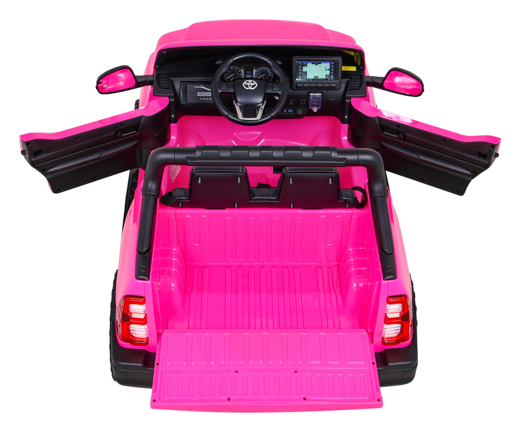 Elektrické autíčko Toyota Hilux ružová