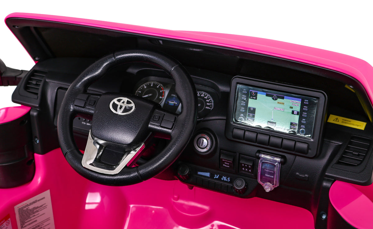 Elektrické autíčko Toyota Hilux ružová