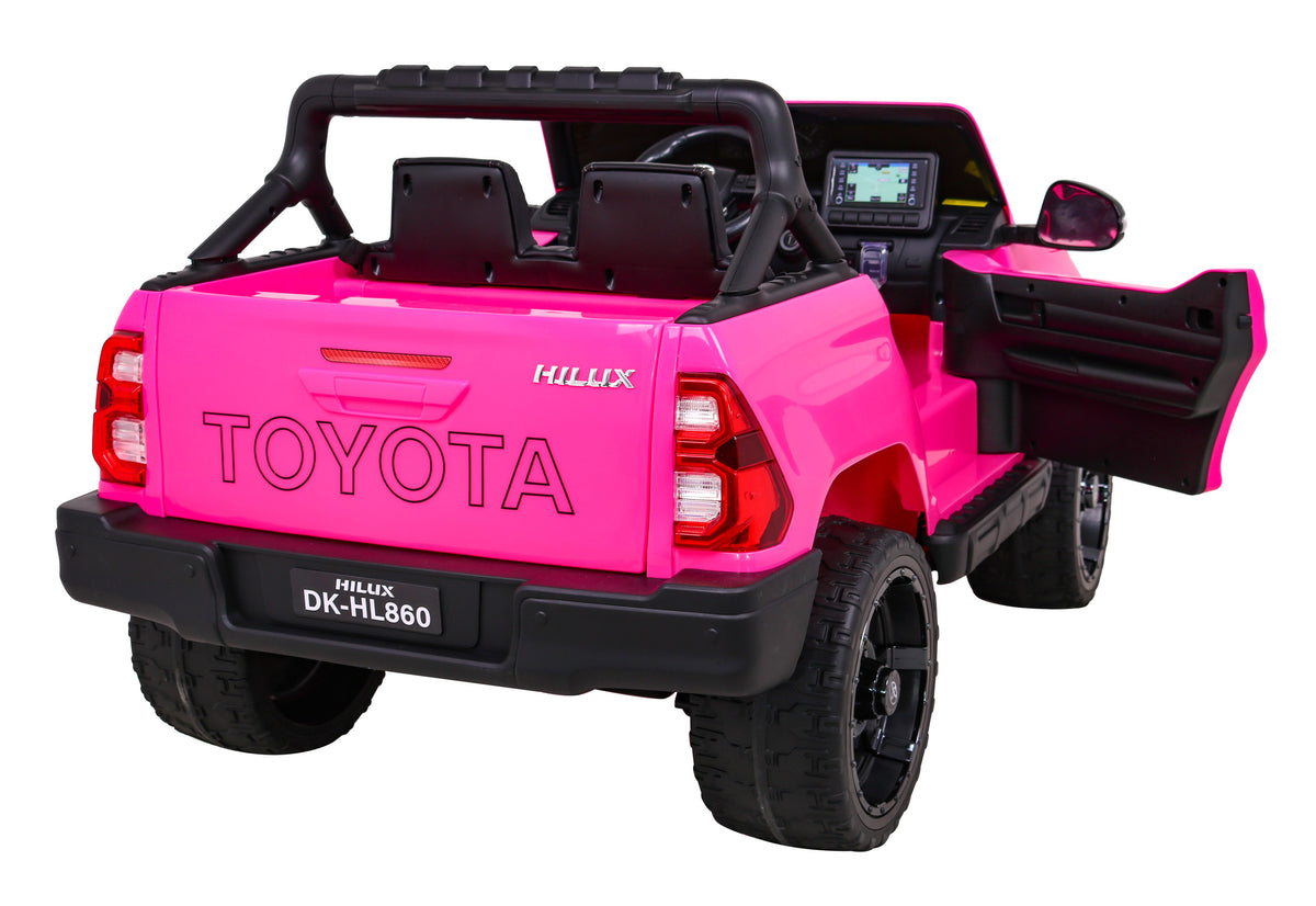 Elektrické autíčko Toyota Hilux ružová