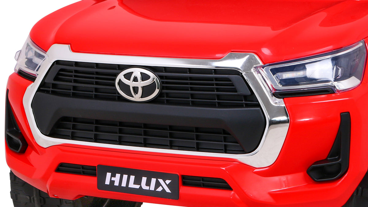 Toyota Hilux vehicle Red