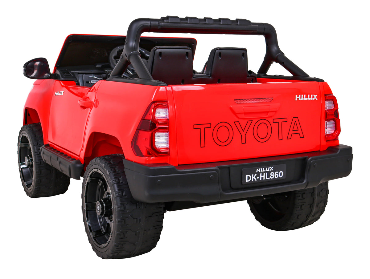 Toyota Hilux vehicle Red