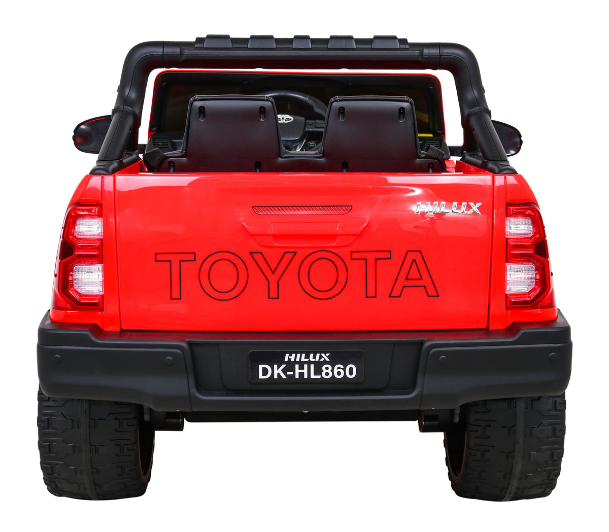 Toyota Hilux vehicle Red