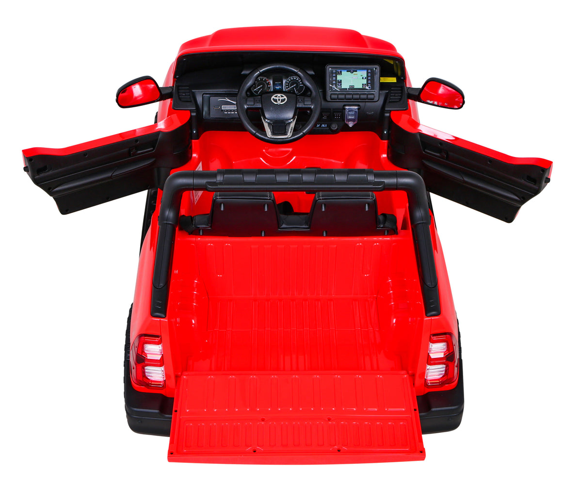 Toyota Hilux vehicle Red