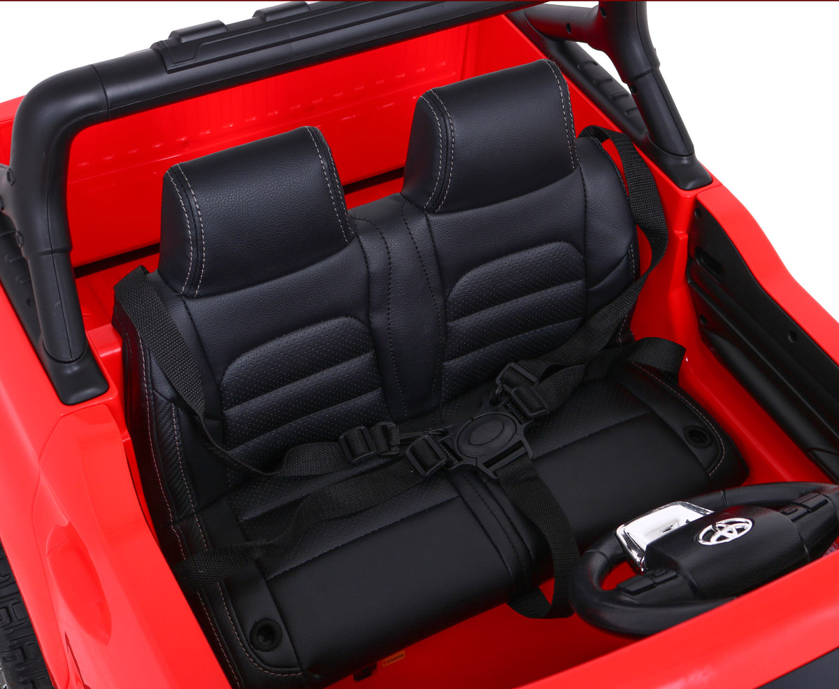 Toyota Hilux vehicle Red