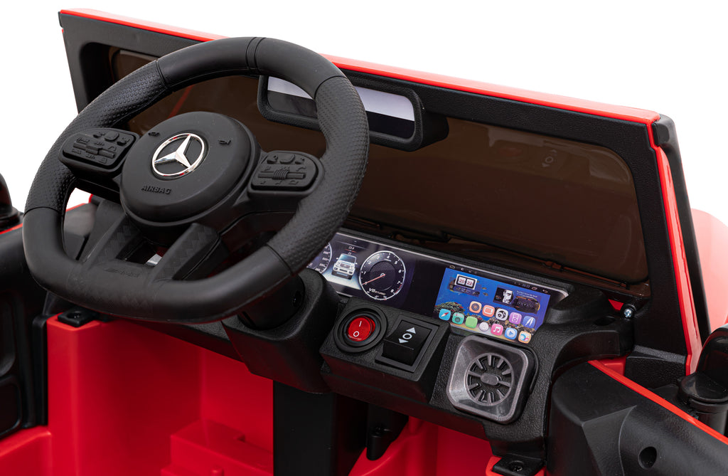 Elektrické autíčko Mercedes G63 červená