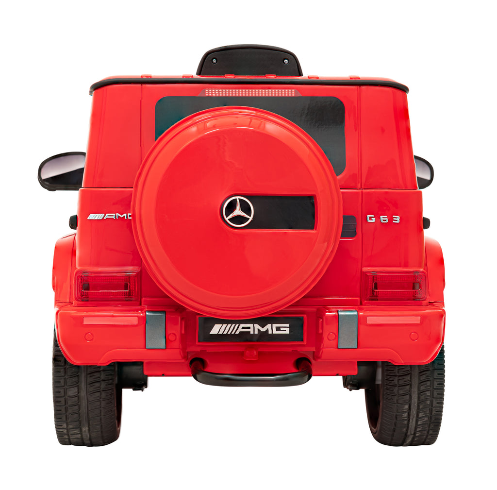 Elektrické autíčko Mercedes G63 červená