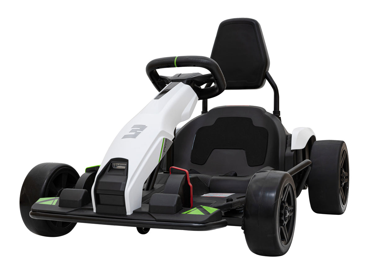 Gokart Fast 3 Drift vehicle White
