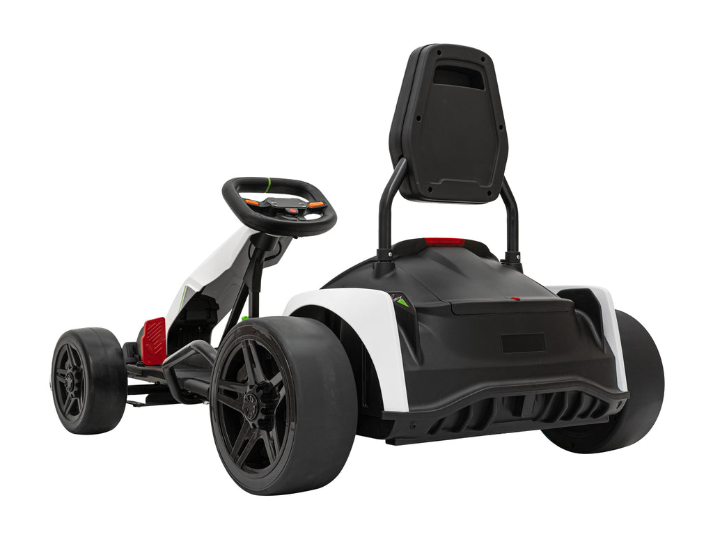 Elektrická motokára Fast 3 Drift 24 V – biela