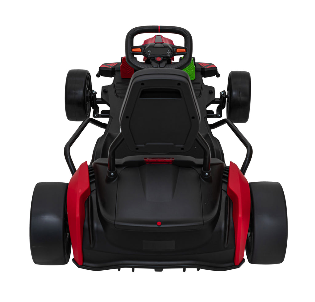 Elektrická motokára Fast 3 Drift 24 V – červená