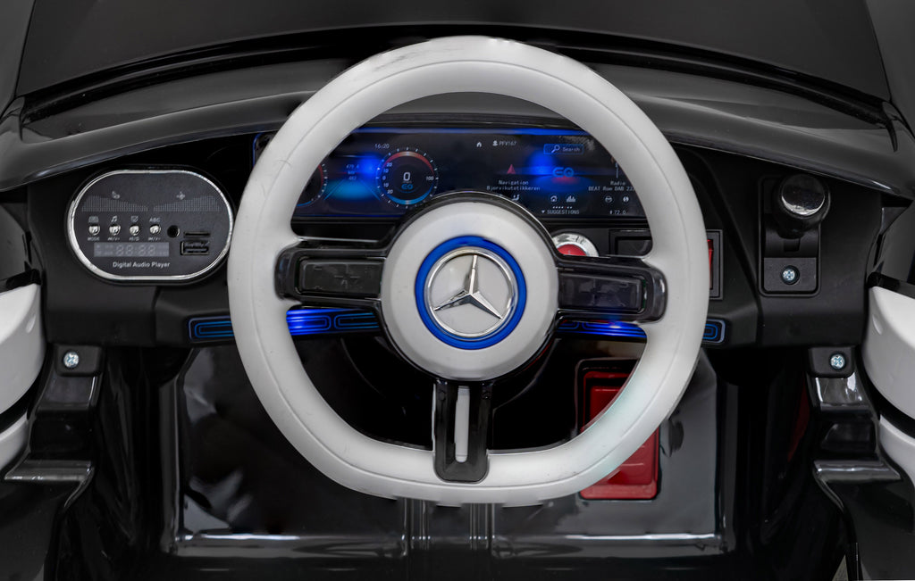 Elektrické autíčko Mercedes Mercedes-Benz AMG EQA čierna