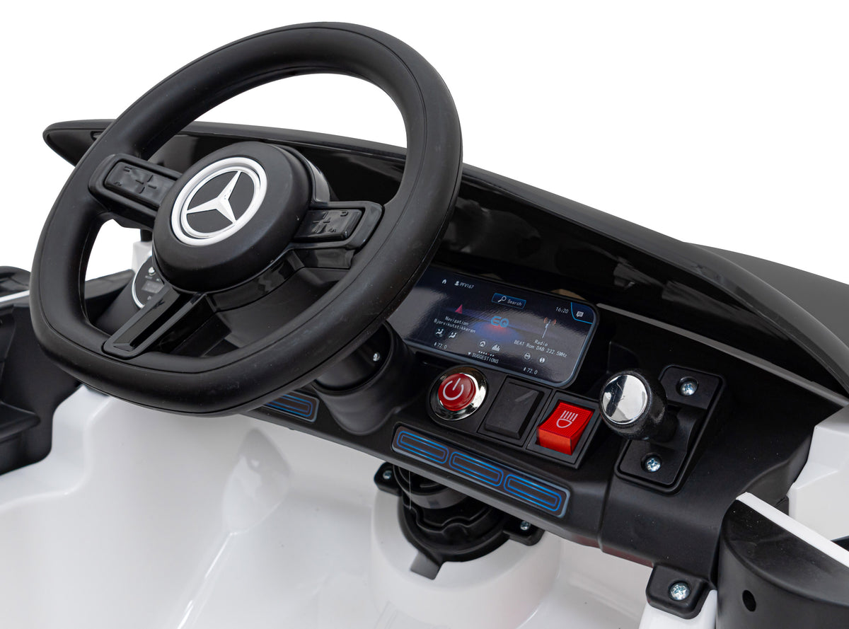 Elektrické autíčko Mercedes Mercedes-Benz AMG EQA biela