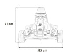 Gokart Fast 3 Drift vehicle Red