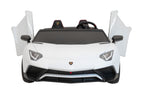 Vehicle Lamborghini Aventador SV White