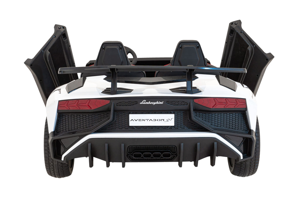 Elektrické autíčko Lamborghini Aventador SV biela