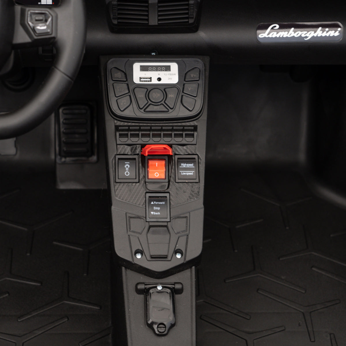 Elektrické autíčko Lamborghini Aventador SV biela