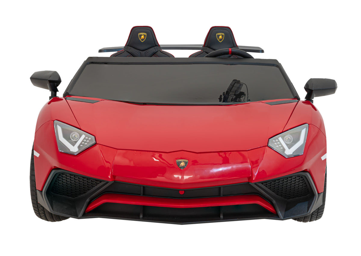 Vehicle Lamborghini Aventador SV Red