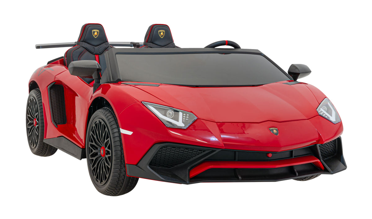 Elektrické autíčko Lamborghini Aventador SV červená