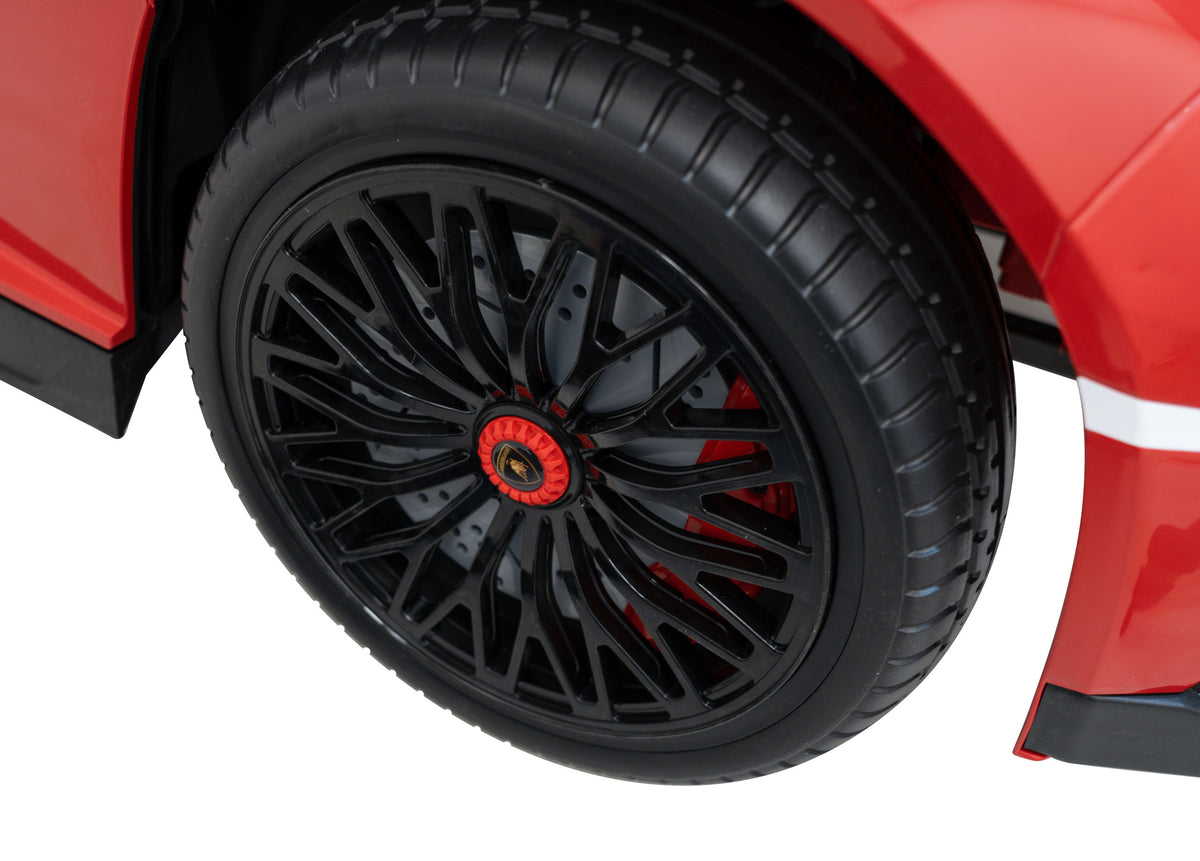 Elektrické autíčko Lamborghini Aventador SV červená