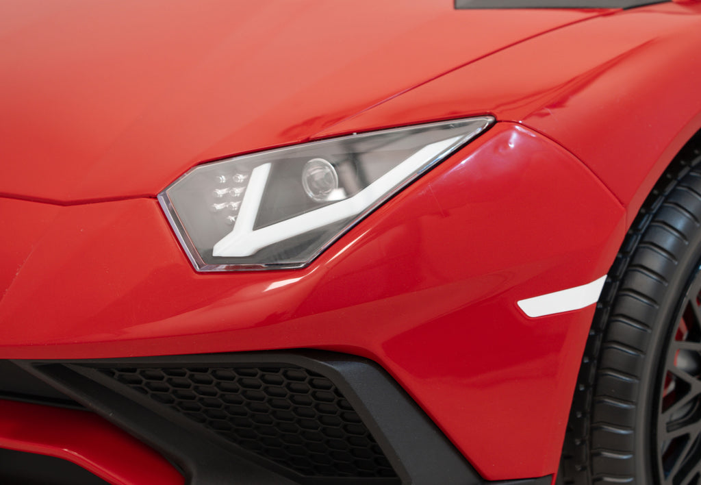 Elektrické autíčko Lamborghini Aventador SV červená