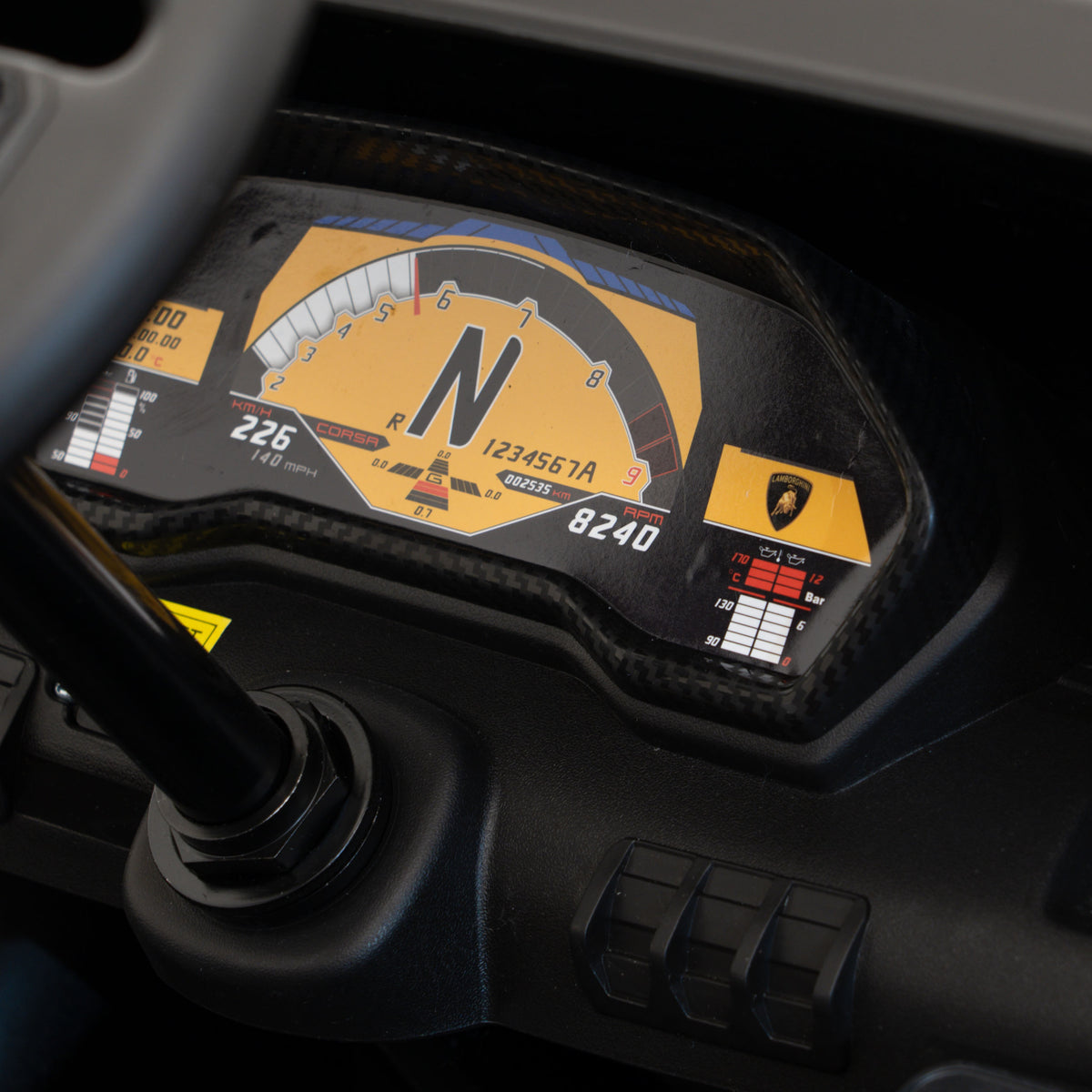 Elektrické autíčko Lamborghini Aventador SV modrá