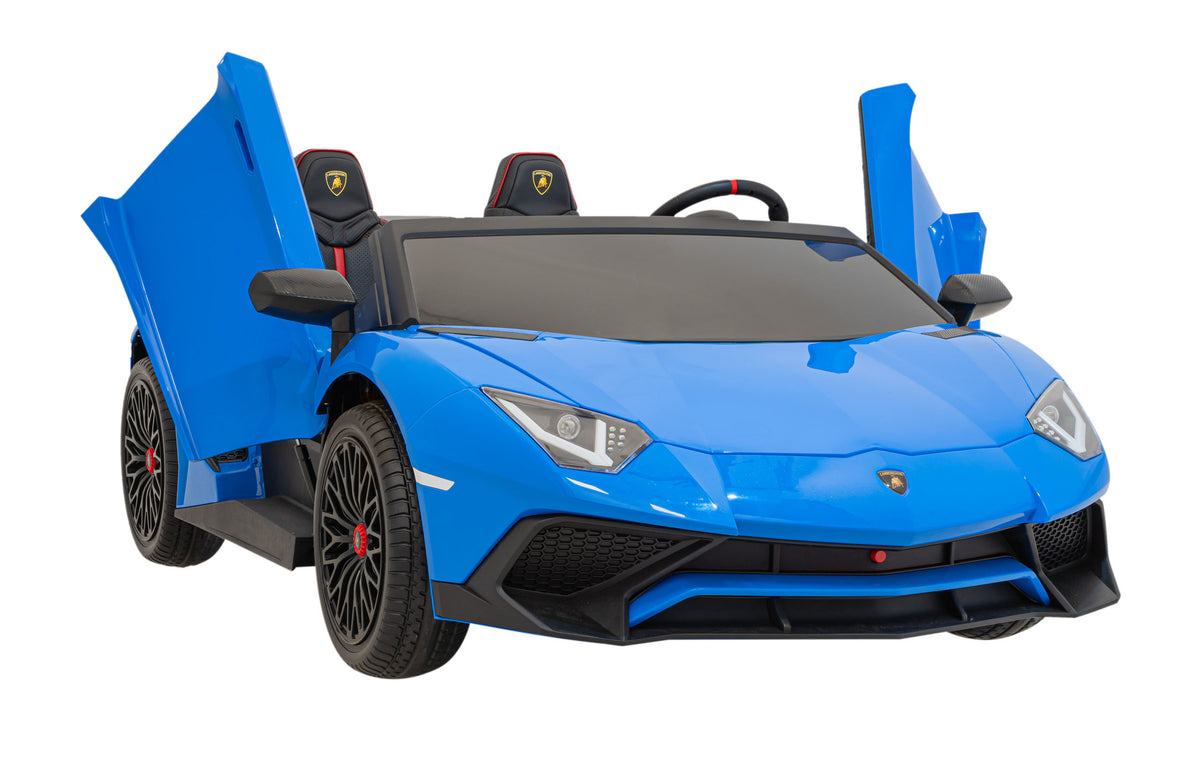 Elektrické autíčko Lamborghini Aventador SV modrá