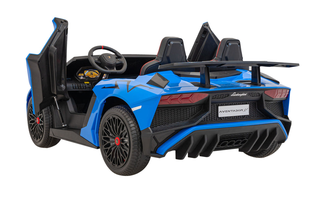 Elektrické autíčko Lamborghini Aventador SV modrá