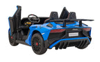 Elektrické autíčko Lamborghini Aventador SV modrá