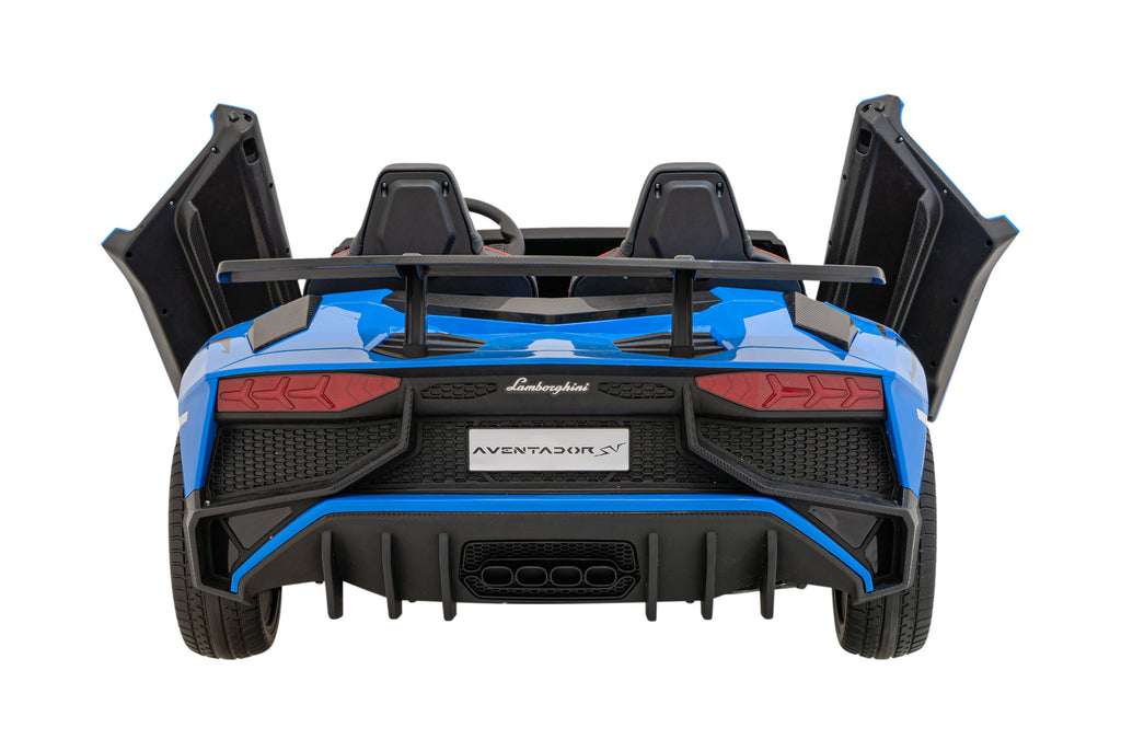 Vehicle Lamborghini Aventador SV Blue
